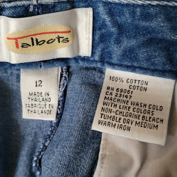 Denim Pencil Skirt - Picture 3 of 3